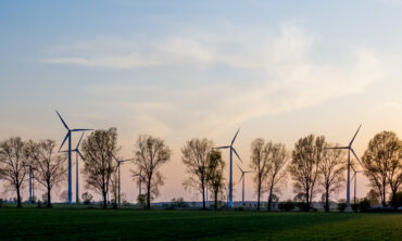 Bei Bückwitz entstandenes Foto von Windkraftanlagen