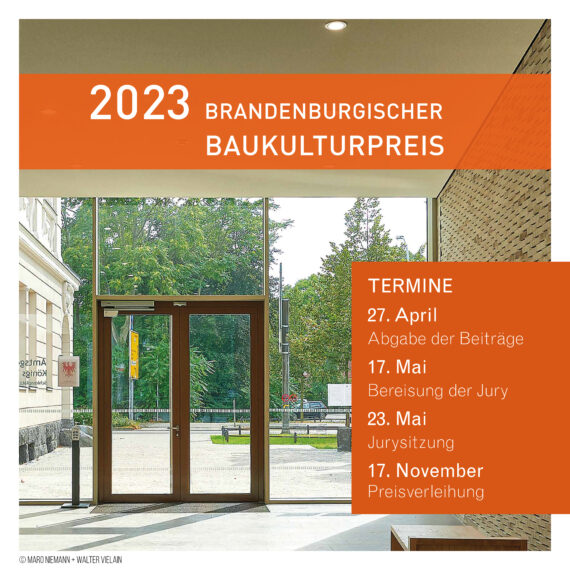 Brandenburgischer Baukulturpreis 2023